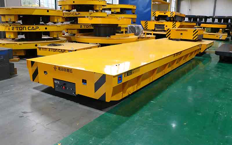 廣州15噸型材轉(zhuǎn)運卷筒車交付成功案例