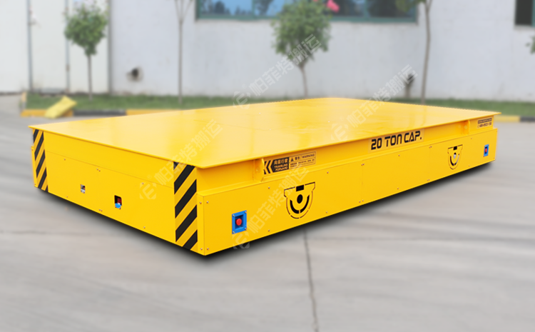 安徽合肥10噸廠區(qū)電動(dòng)平板車發(fā)貨成功