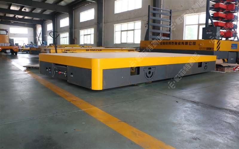 上海車間20噸無(wú)軌平車發(fā)貨成功