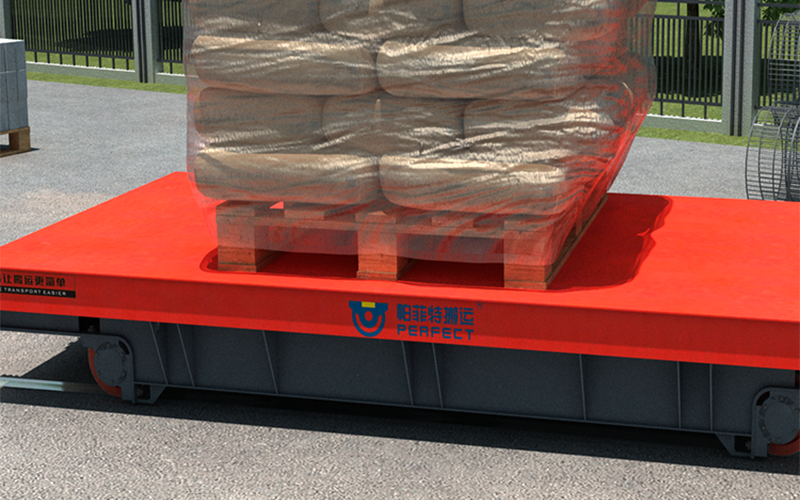 江蘇無錫30鋼板蓄電池電動(dòng)平車發(fā)貨成功