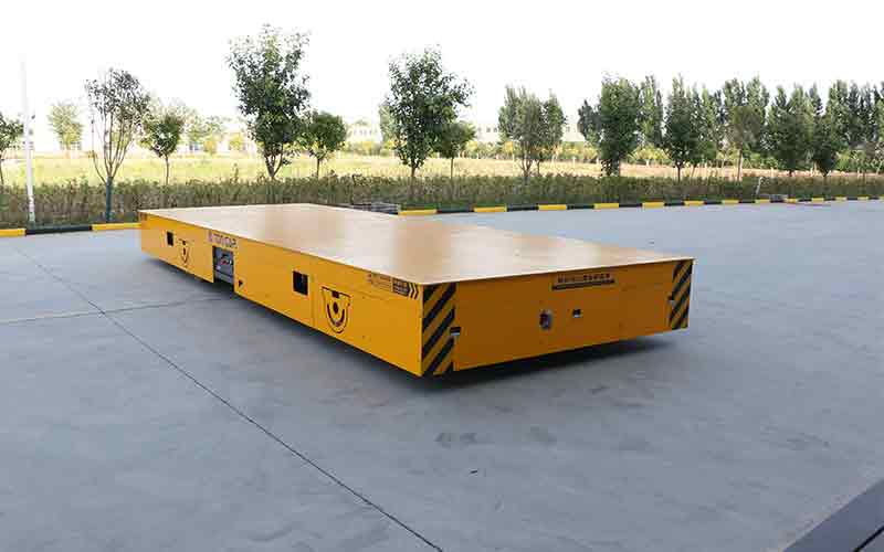 河北廊坊20噸無軌電動平車發(fā)貨成功