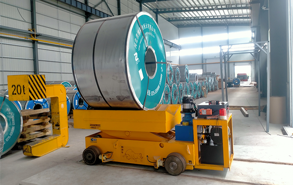 安徽30噸滑觸線軌道平車發(fā)貨成功